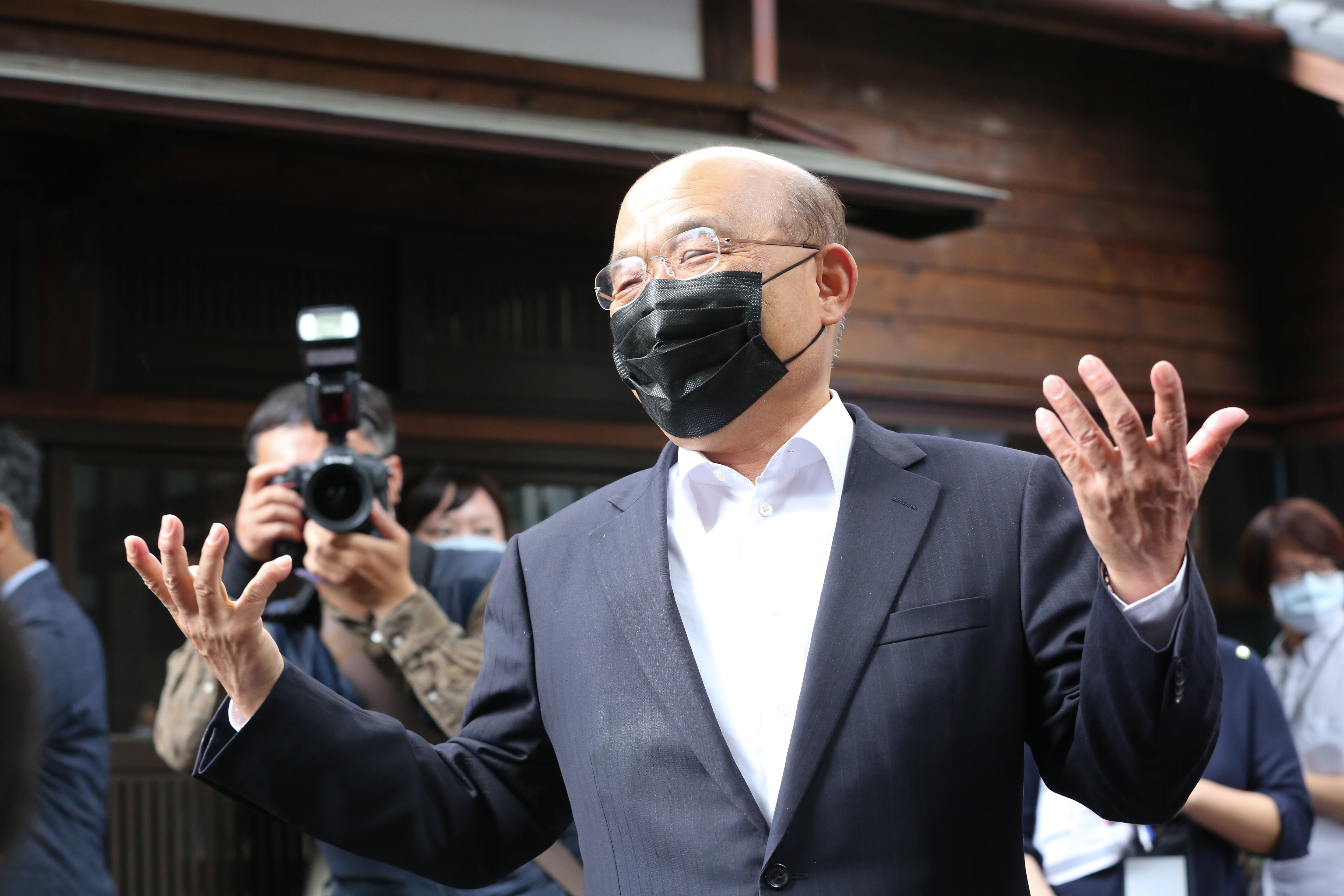 蘇貞昌對公投結果發表看法。（本刊資料照）