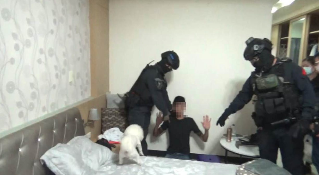 四海幫海南堂幹部、幫眾曾犯下多起重大治安事件。（翻攝畫面）