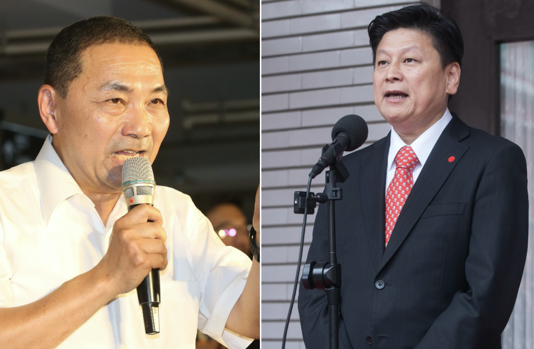 侯友宜今日受訪時表示，尊重公投結果，願意承擔所有批評。立委傅崐萁則在臉書要求「揮淚斬馬謖」，疑似暗指侯友宜。（資料照）