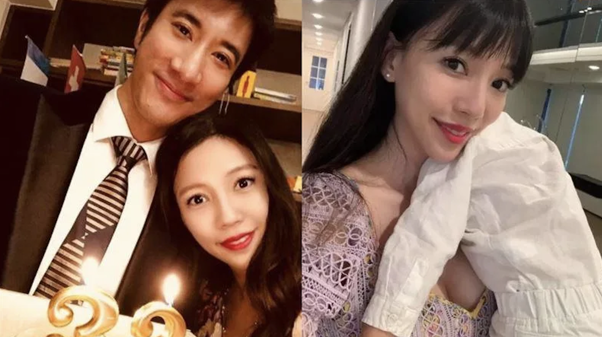 王力宏遭李靚蕾爆出種種爛事，形象全毀。（翻攝李靚蕾微博）