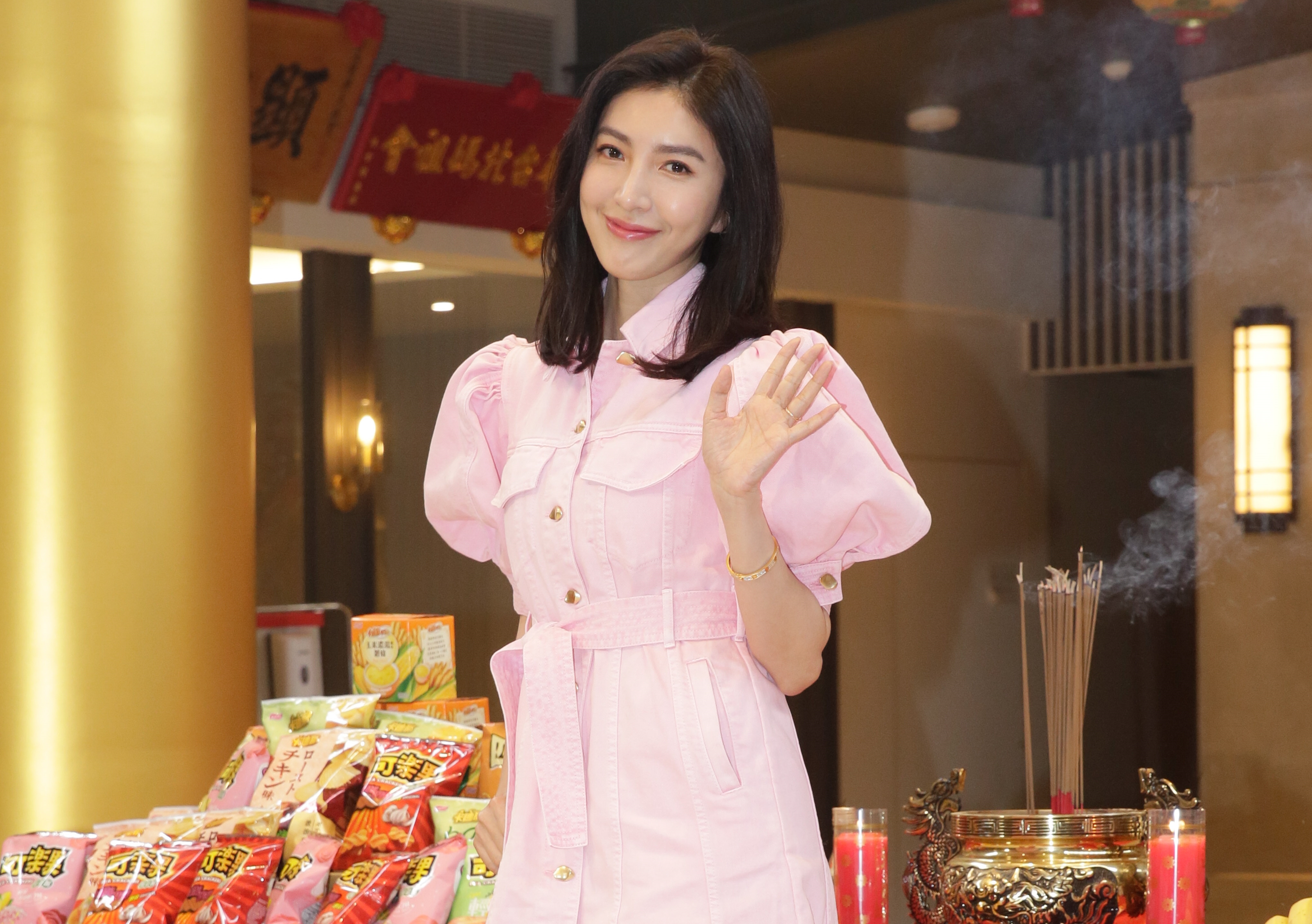 楊謹華出道多年首度接拍鬼片，她自認膽小卻喜歡刺激，這次演出《民雄鬼屋》可說「心想事成」。