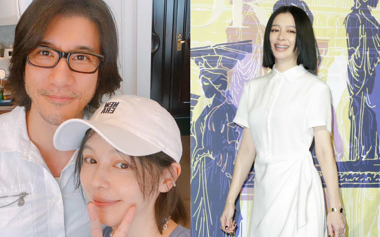 徐若瑄（右圖、左圖右）淒慘捲入王力宏（左圖左）的婚變風波。（本刊資料照、翻攝自徐若瑄IG））