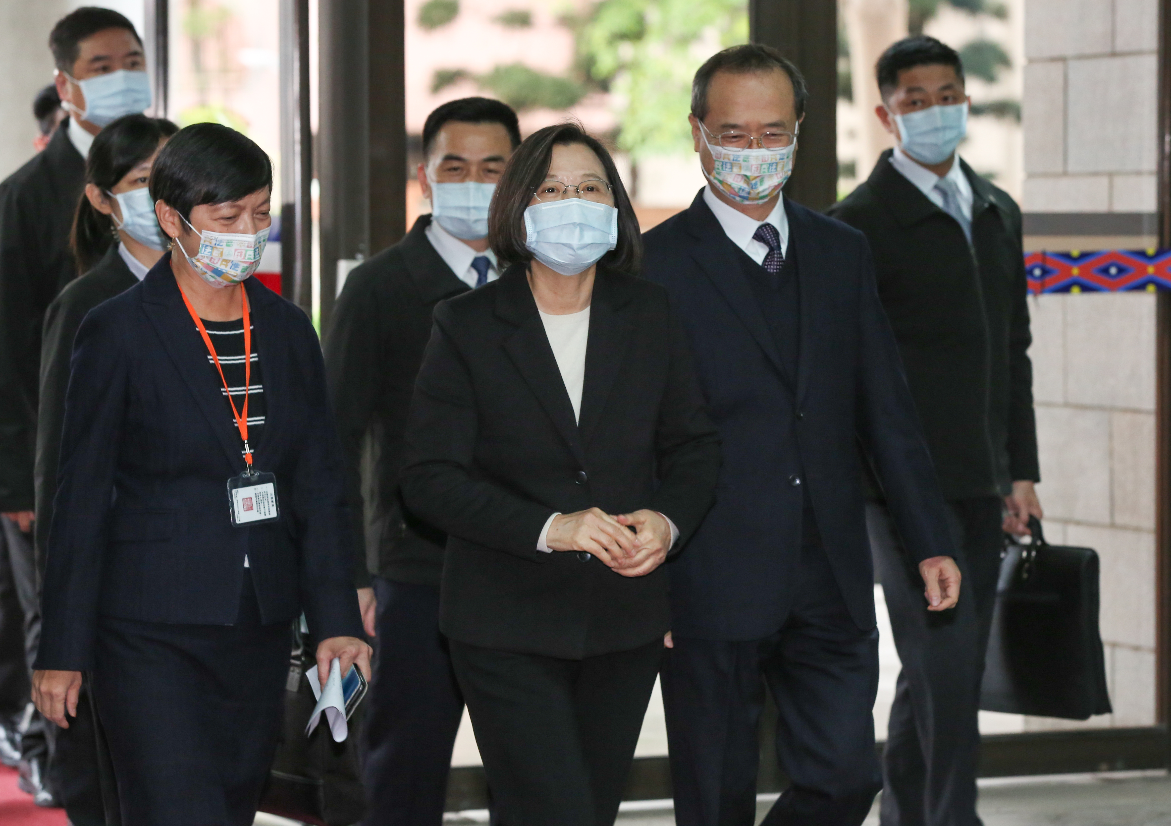 路透社調查報告指出，中國間諜已滲透台灣軍方，就連總統蔡英文（圖）的維安細節也受到滲透。（本刊資料照）