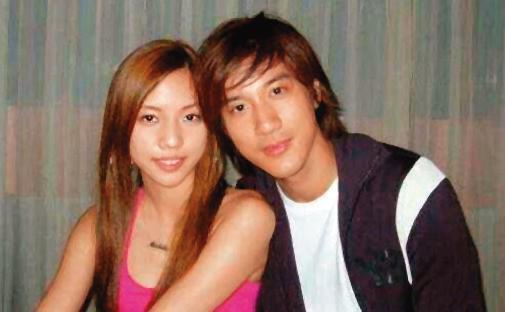 2004年的李靚蕾(左)模樣青澀,她與王力宏(右)之間來往,時間點與阿妹有所重疊。(翻攝自網路)