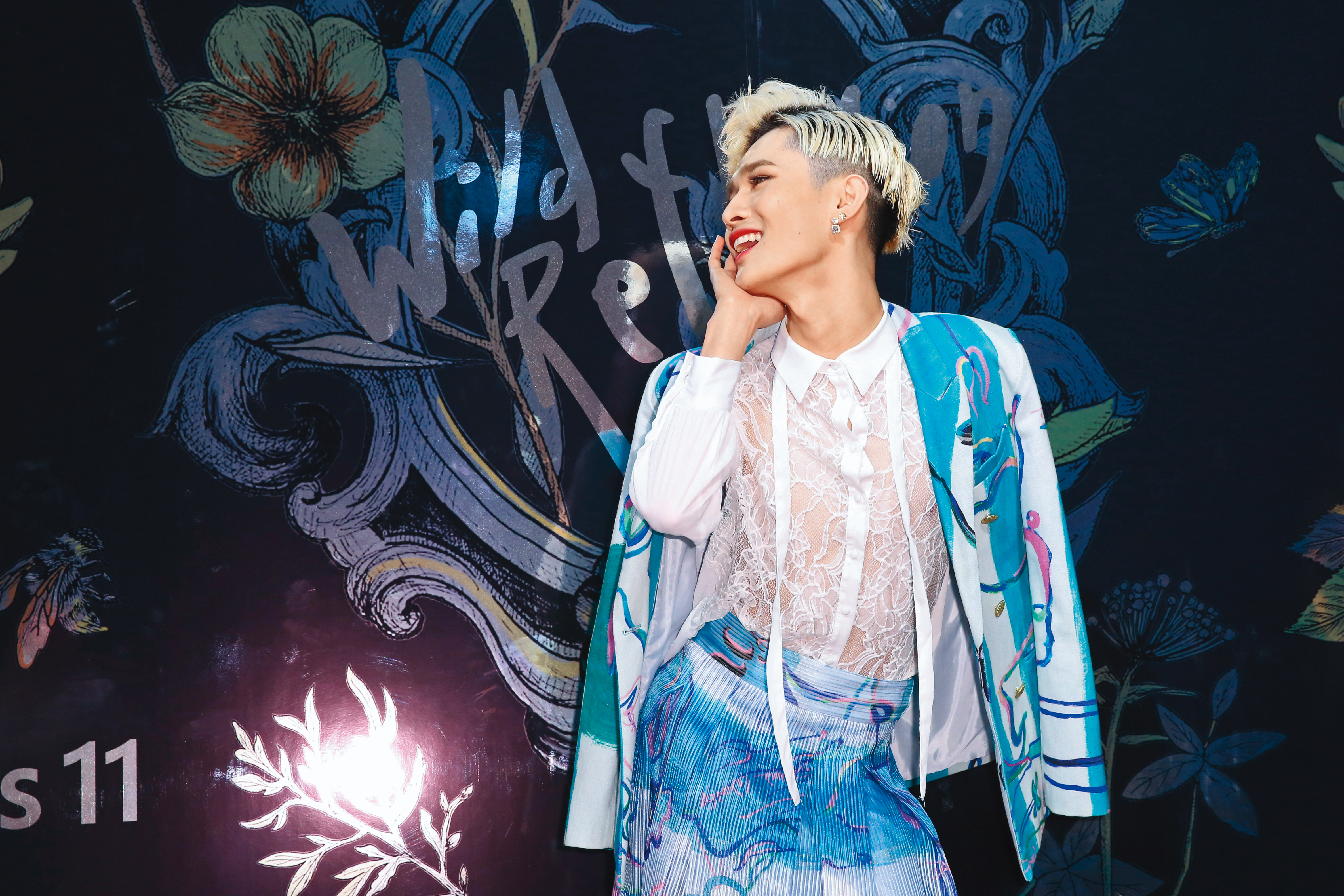 鍾明軒現身Daniel Wong秋冬大秀，看好了世界…果真又嗆又辣，看了就開始「煎熬」～