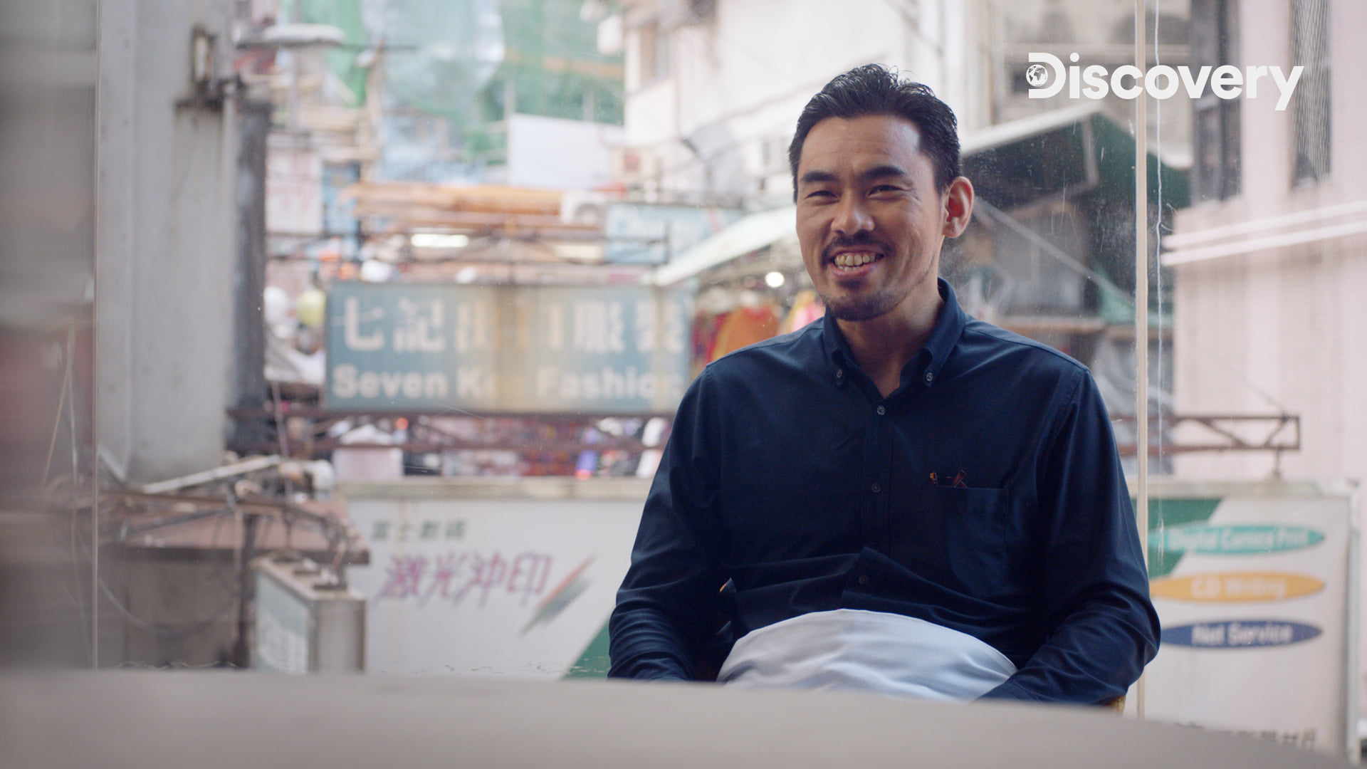 日籍主廚佐藤秀明，在香港開設日法餐廳「Ta Vie」。（Discovery頻道提供）