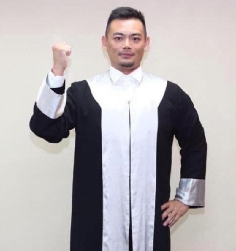 熊大律師曾參與八仙塵爆案、信義區夜店殺警案、立委暨中醫師貪污案、紅景天飲料詐欺案等案件。（熊大律師提供）