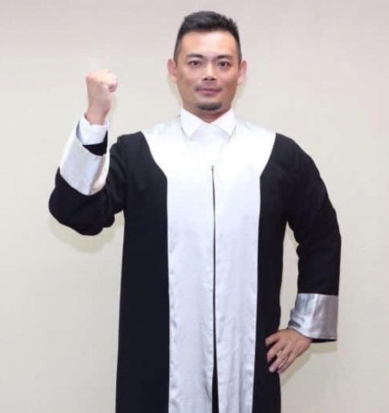 熊大律師曾參與八仙塵爆案、信義區夜店殺警案、立委暨中醫師貪污案、紅景天飲料詐欺案等案件。(熊大律師提供)