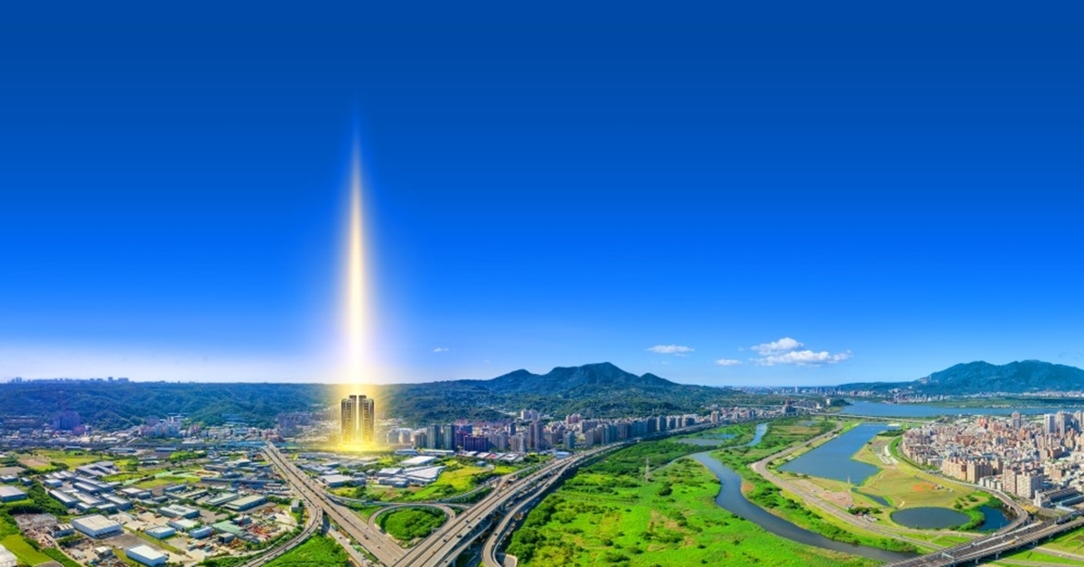 洲子洋重劃區精華核心的「天空之邑」坐擁3捷3高4特快交通樞紐網，未來房價增值幅度驚人。