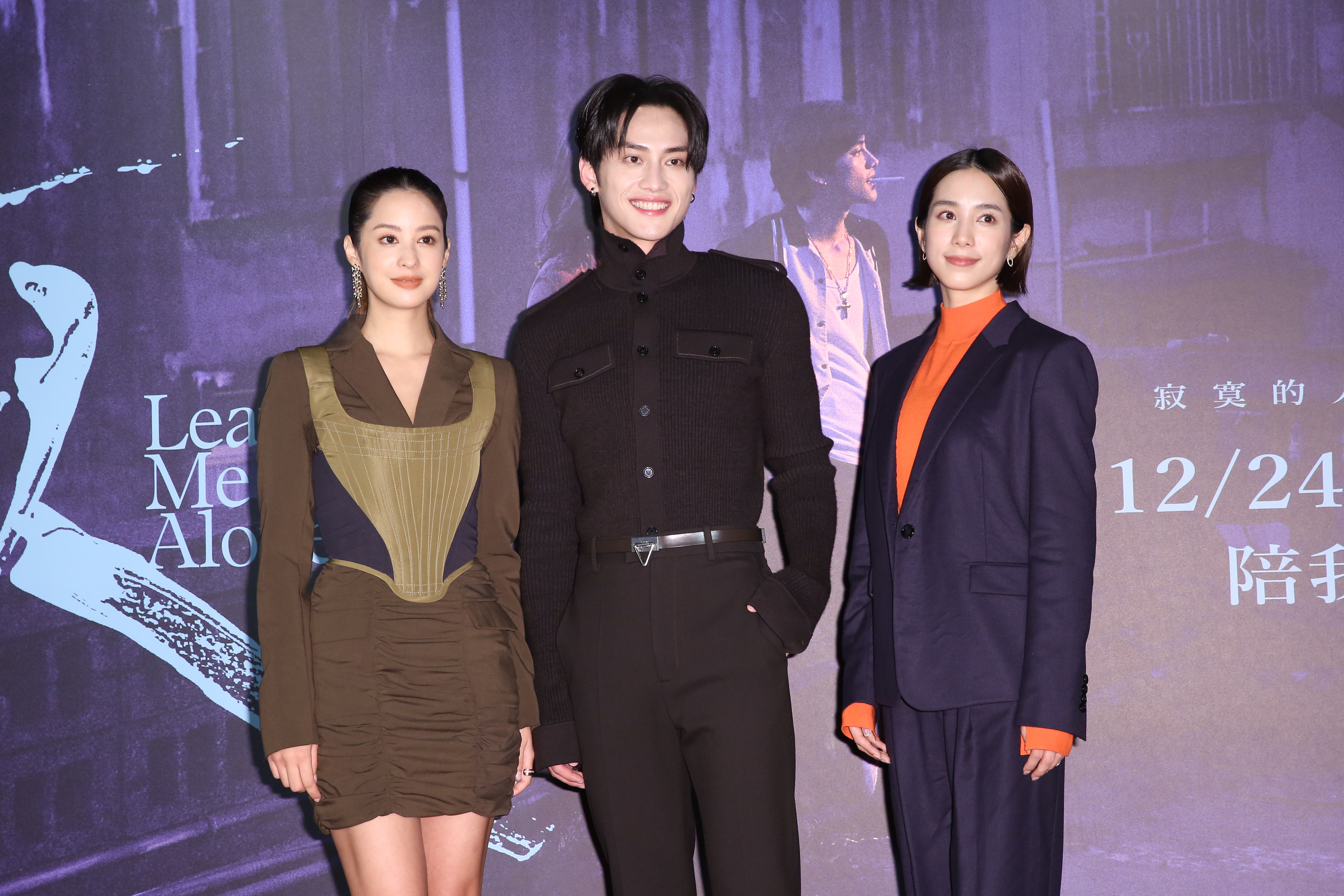 范少勳（中）與莫允雯（左）、温貞菱都有親熱戲，2個女生戲裡算是情敵，不過卻完全沒有對手戲。