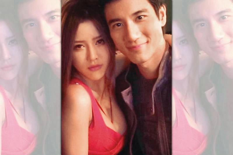 Yumi（左）捲王力宏（右）離婚風波，傳吞藥送醫。（翻攝自爆料公社）