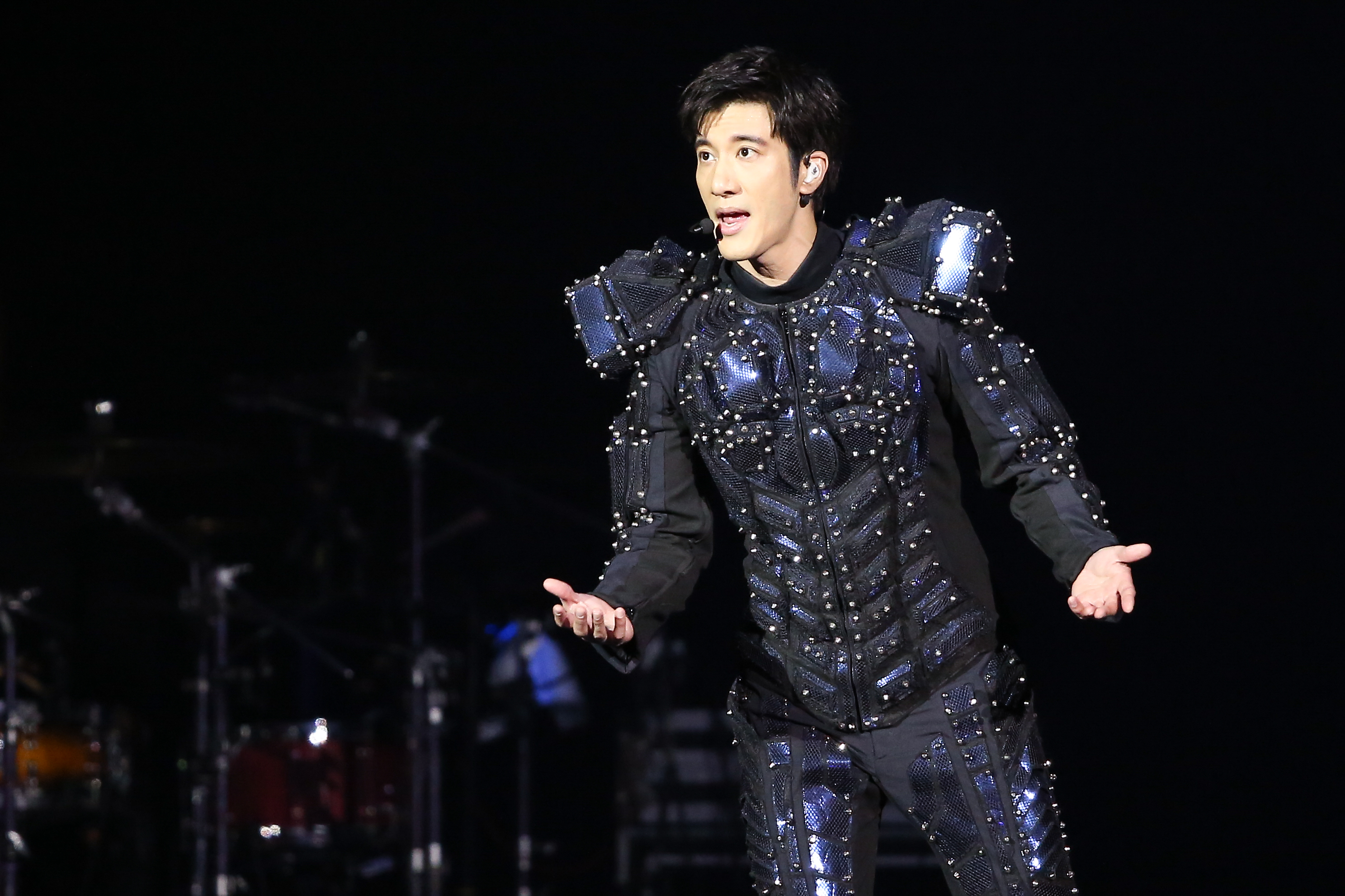 王力宏離婚後被李靚蕾大爆黑料，負面聲量衝高。（本刊資料照）