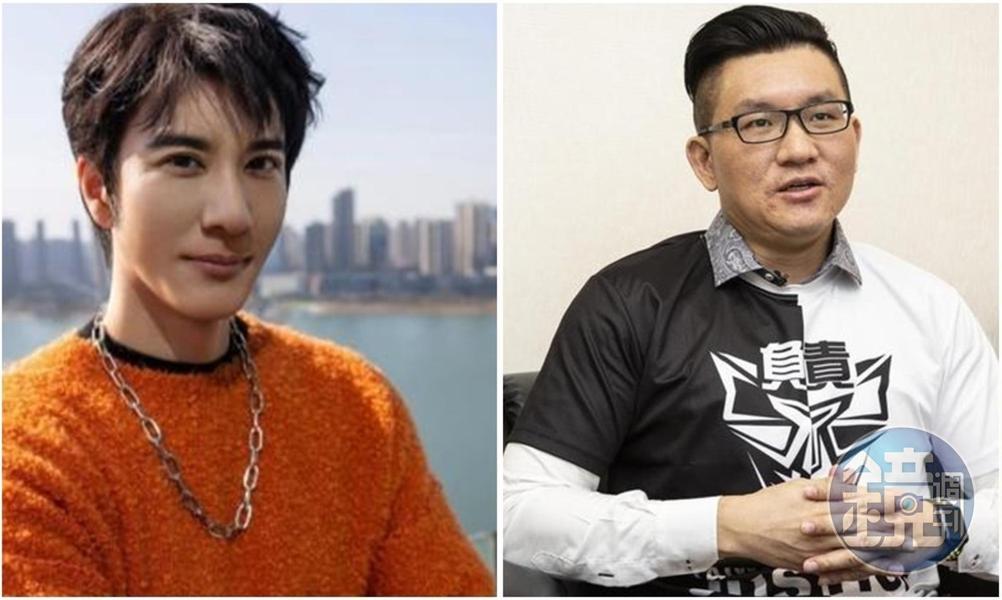 童仲彥(右)上節目談及王力宏(左)離婚一事,還自爆與邱主任交往時,不為人知的八卦。(左圖翻攝自王力宏臉書、右圖為本刊資料照)