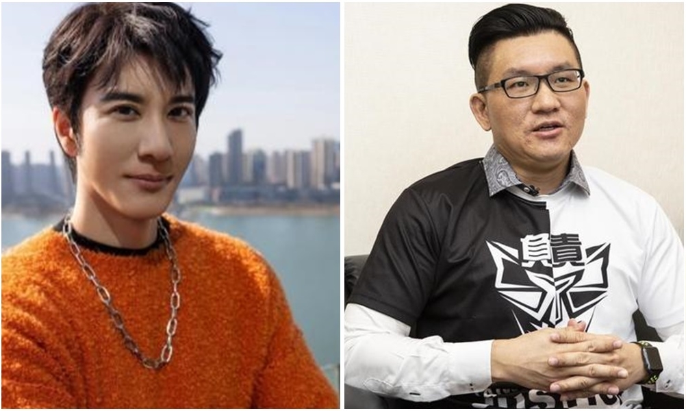 童仲彥（右）上節目談及王力宏（左）離婚一事，還自爆與邱主任交往時，不為人知的八卦。（左圖翻攝自王力宏臉書、右圖為本刊資料照）