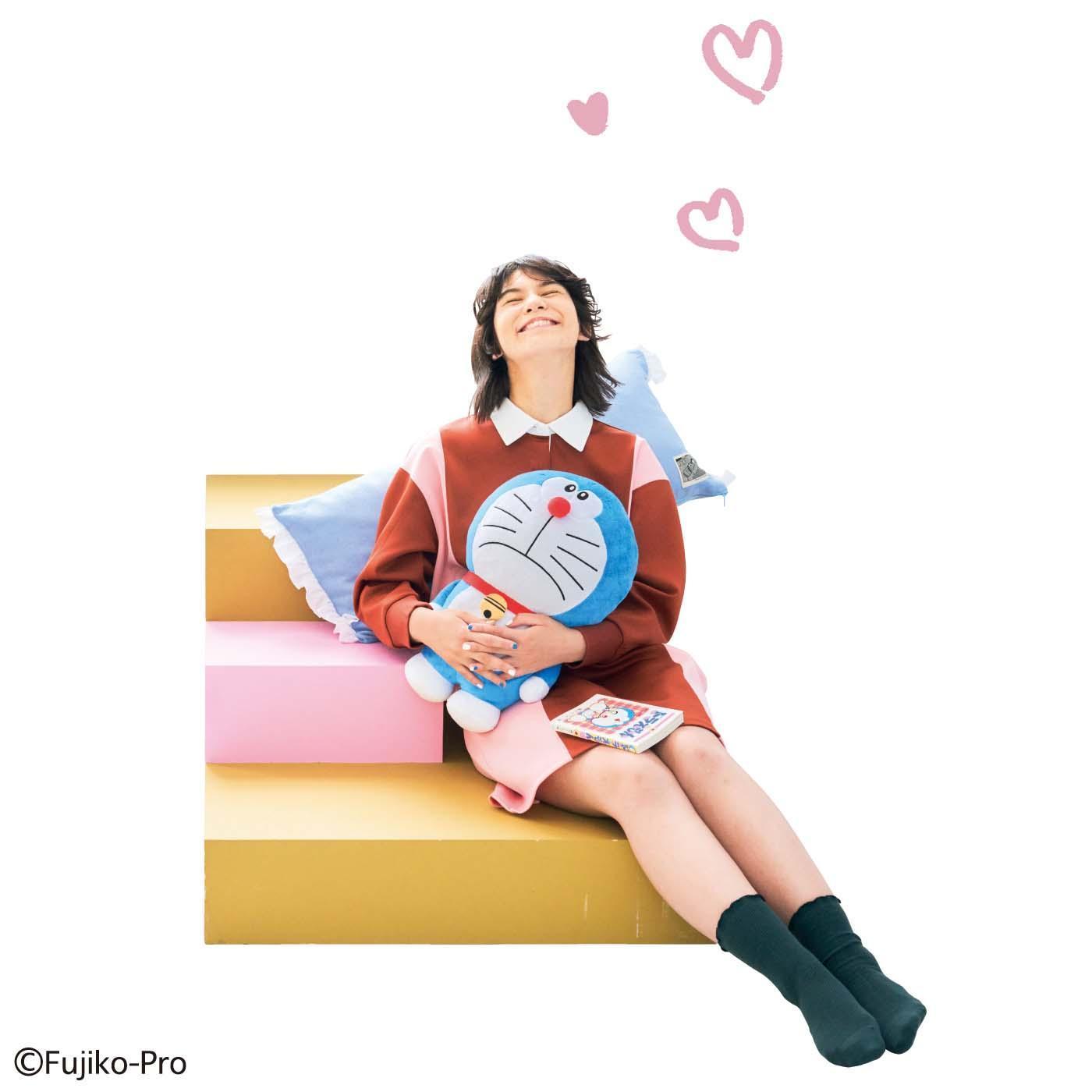 哆啦A夢玩偶可獨立拆卸。（翻攝Felissimo）