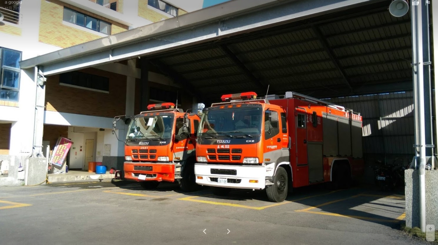 台南市的土城消防分隊接獲一位老婦來電，竟要求對方來幫自己換尿布。（示意圖，翻攝google街景地圖）