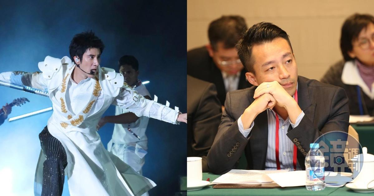 王力宏(左)入住汪小菲的飯店隔離,遭酸是「渣男經濟循環」。(本刊資料照)