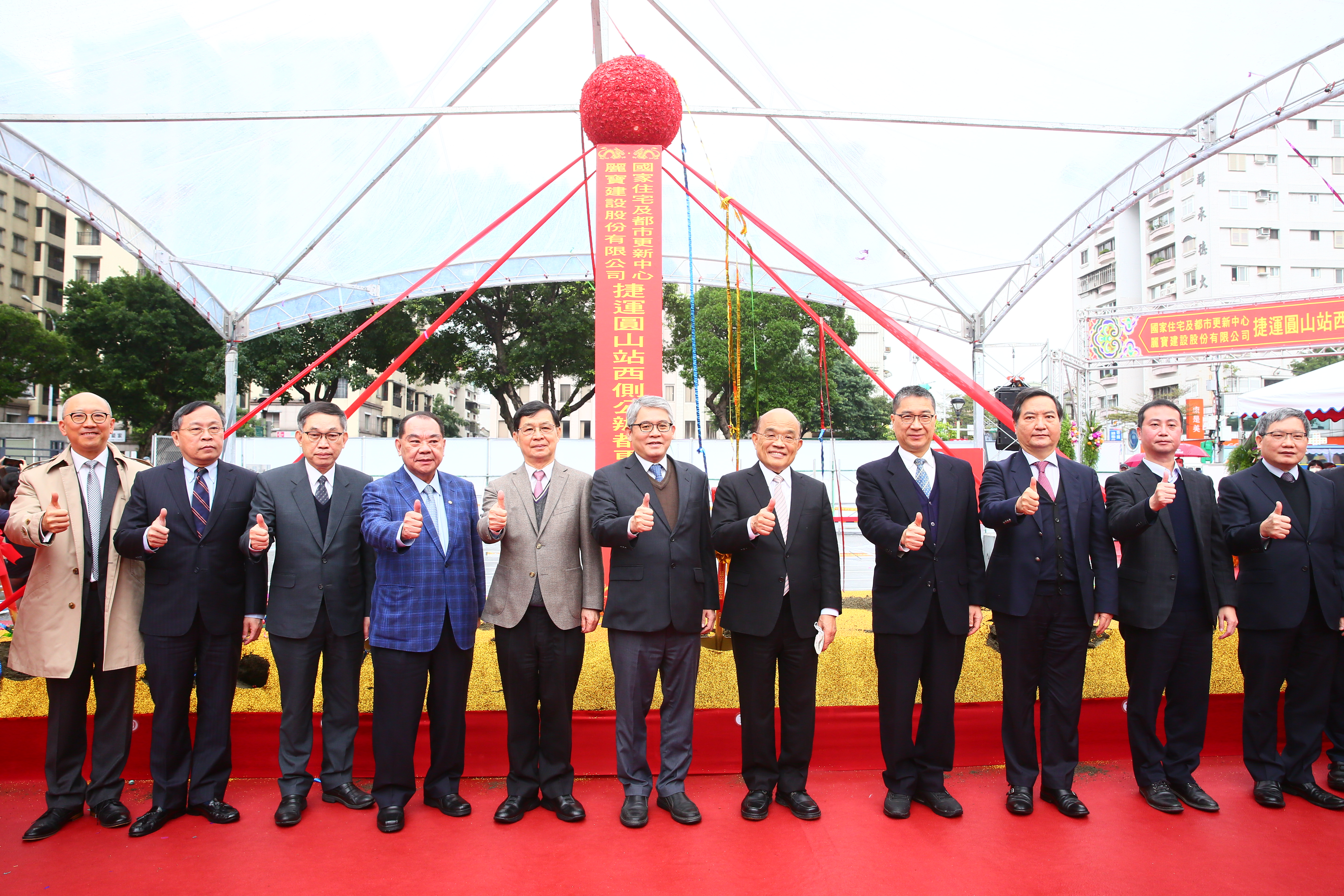 麗寶圓山公辦都更案動土，除住宅外，將打造兩棟新飯店。