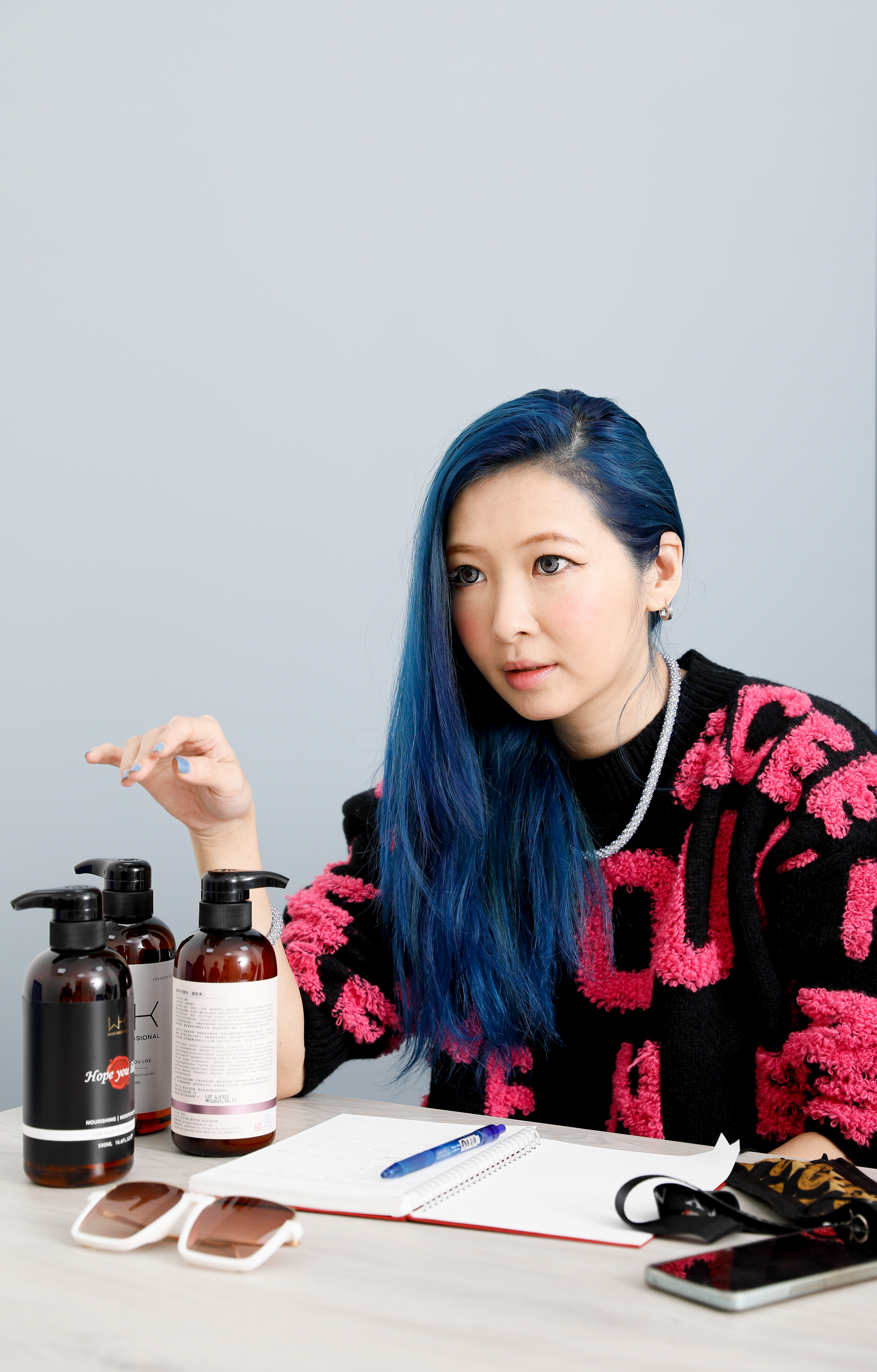 Makiyo談起自己的直播帶貨事業頭頭是道。