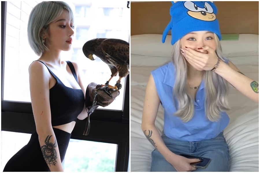 網紅美麗妄娜實測交友軟體不放大頭貼，影片引起討論。（翻攝自美麗妄娜臉書、YT頻道）