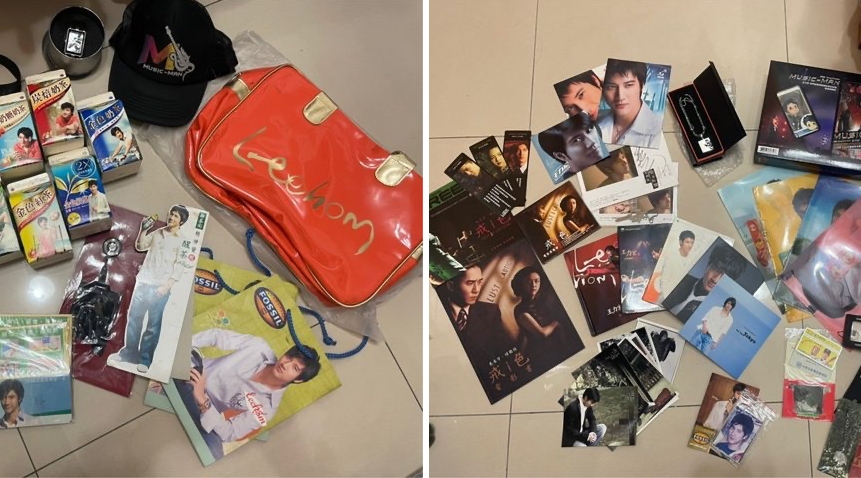 一位王力宏鐵粉曬出多年收藏，網友驚呆朝聖貼文。（翻攝自PTT Tainan板）