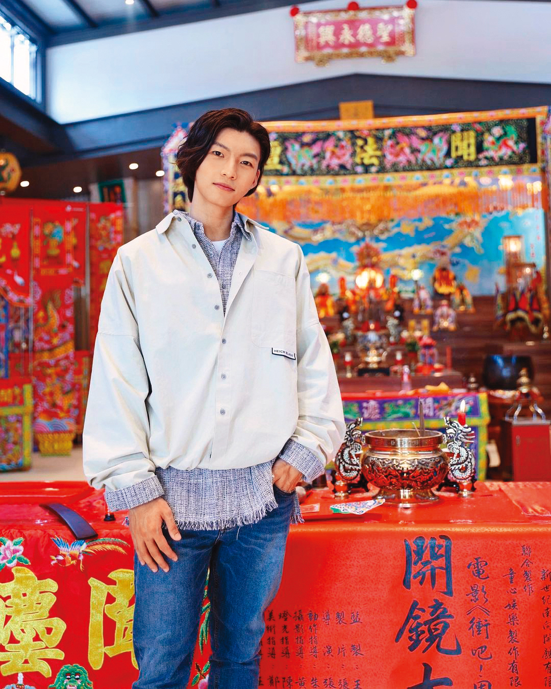 除了電視劇外，劉育仁今年也出演電影《衝吧！周大隆》。（翻攝自劉育仁IG）