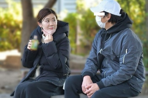 福原愛和橫濱男再度約會被拍。（翻攝NEWSポストセブン）