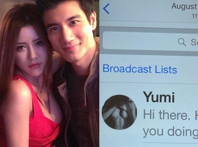 王力宏被前妻李靚蕾揭發約砲召妓等複雜男女關係，近日再傳By2妹妹Yumi與他有不雅照外流。（翻攝自Yumi、李靚蕾微博）