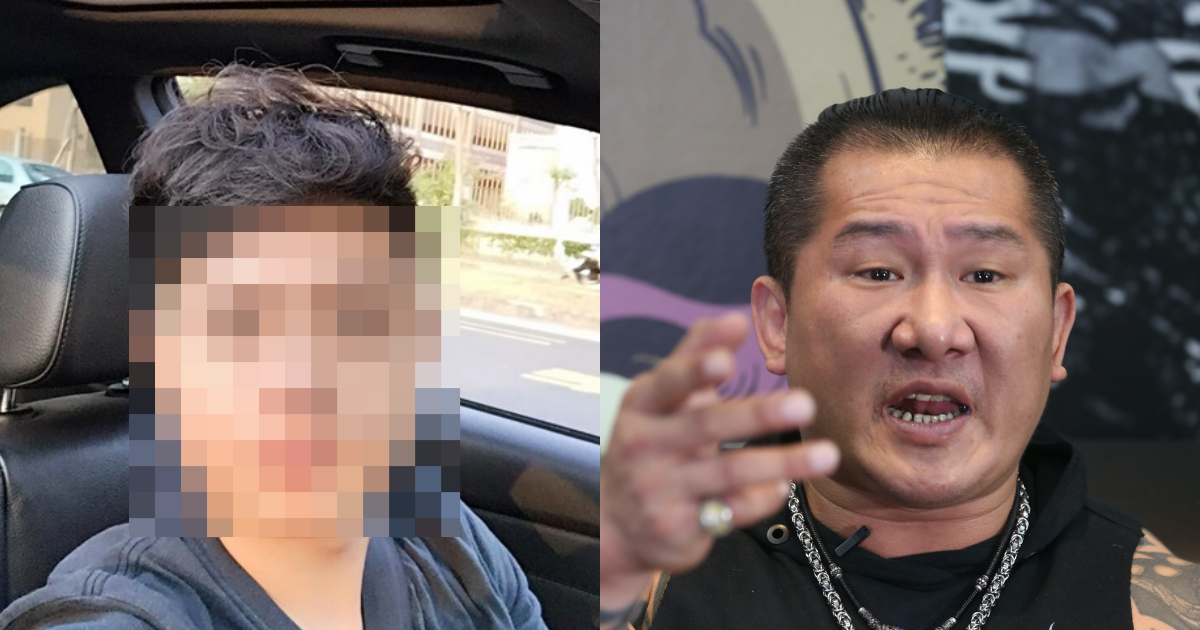 高雄黃姓男子（左）昨晚酒駕肇事，撞死一名母親，館長因此怒嗆政府只會「抗中保台」。（翻攝自黃男臉書、本刊資料照）