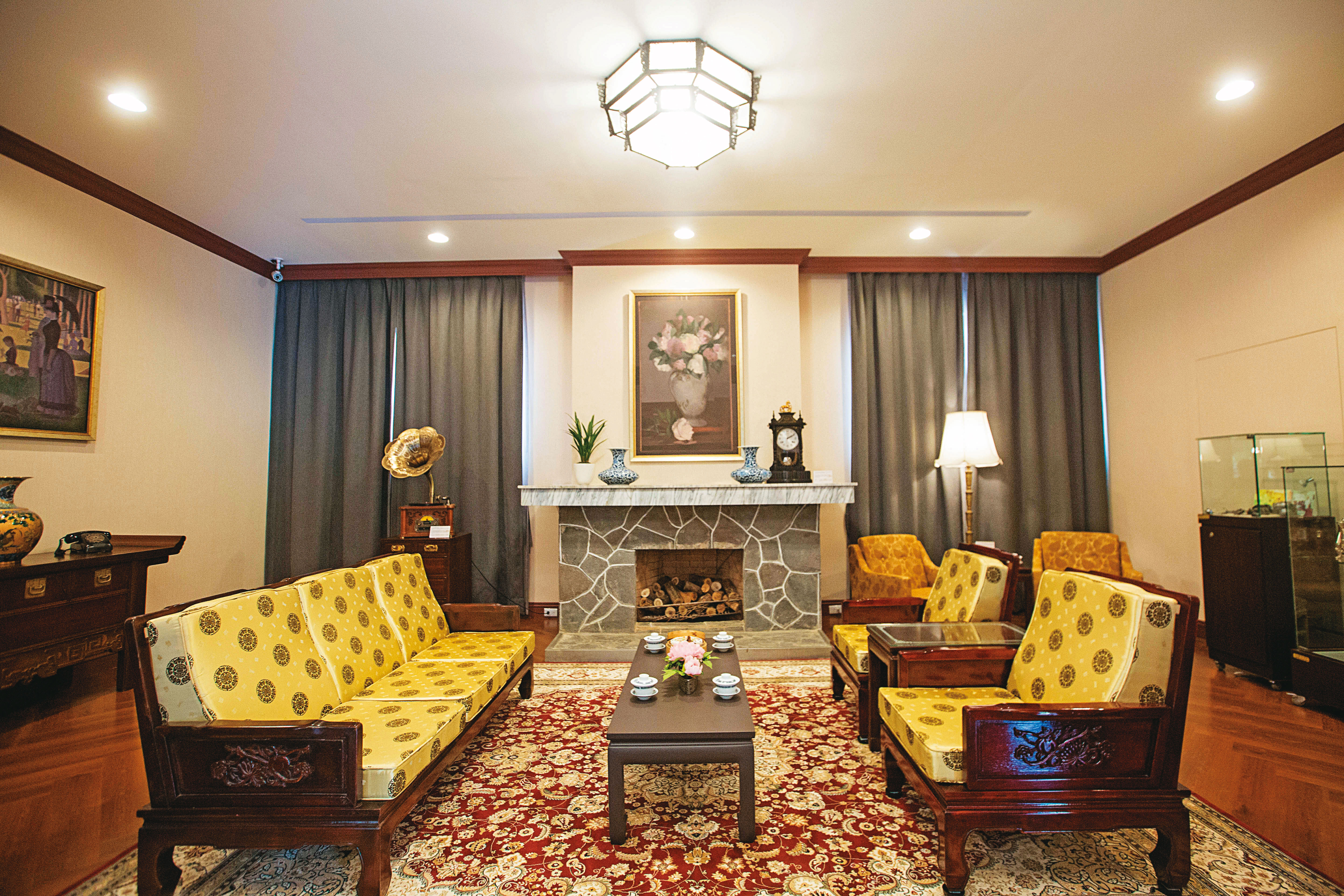 位於圓山飯店園區內的孔二小姐故居（圖），已在今年三月開放參觀。