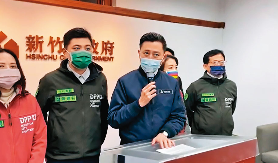 大新竹若升格成功,外界原本看好由新竹縣長楊文科與新竹市長林智堅對決,隨著林智堅棄選,將不會上演。(新竹市政府提供)