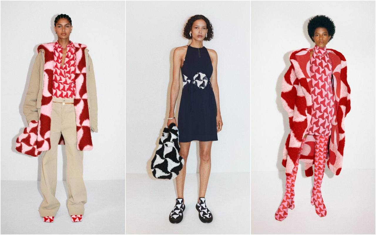 BOTTEGA VENETA推出一系列溫暖又療癒的設計，打造保暖又時髦的冬季裝束。（BOTTEGA VENETA提供）