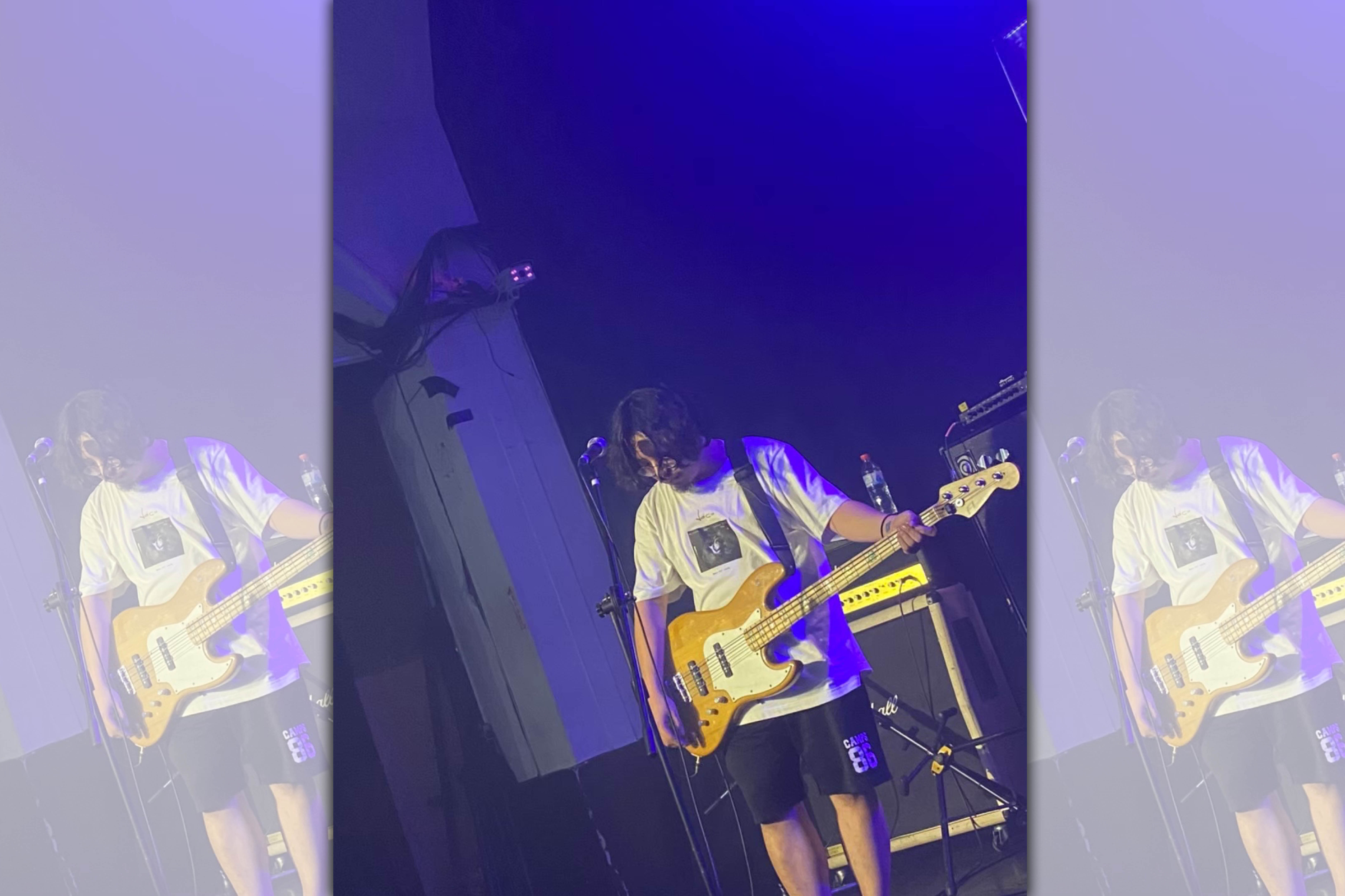 26歲的王重陽是小說《一杯熱奶茶的等待》的書迷，也為同名改編電影配樂。 （台北双喜電影提供）