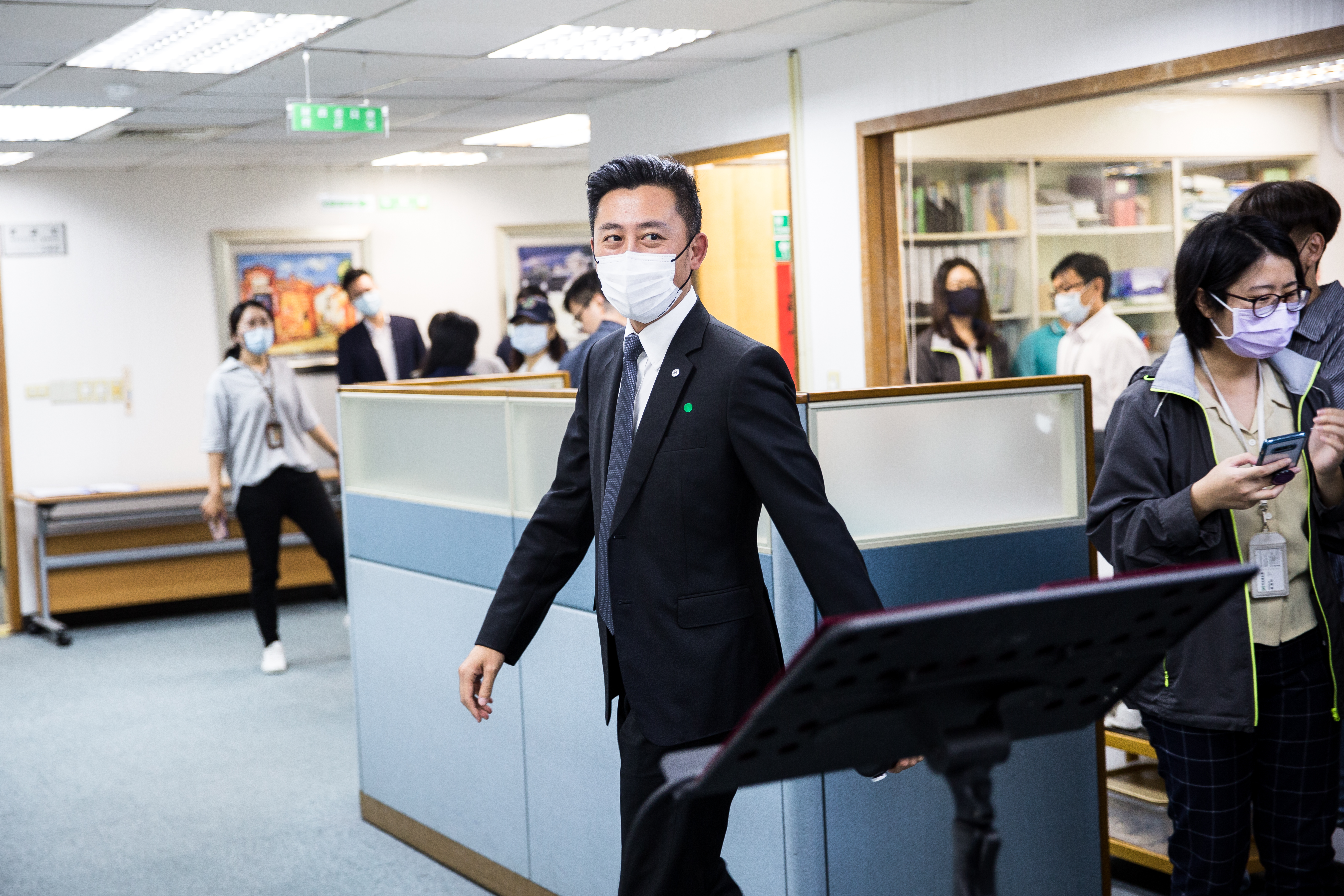 現任新竹市市長林智堅昨夜po出聲明，強調自己不會參選大新竹市長。（本刊資料照）