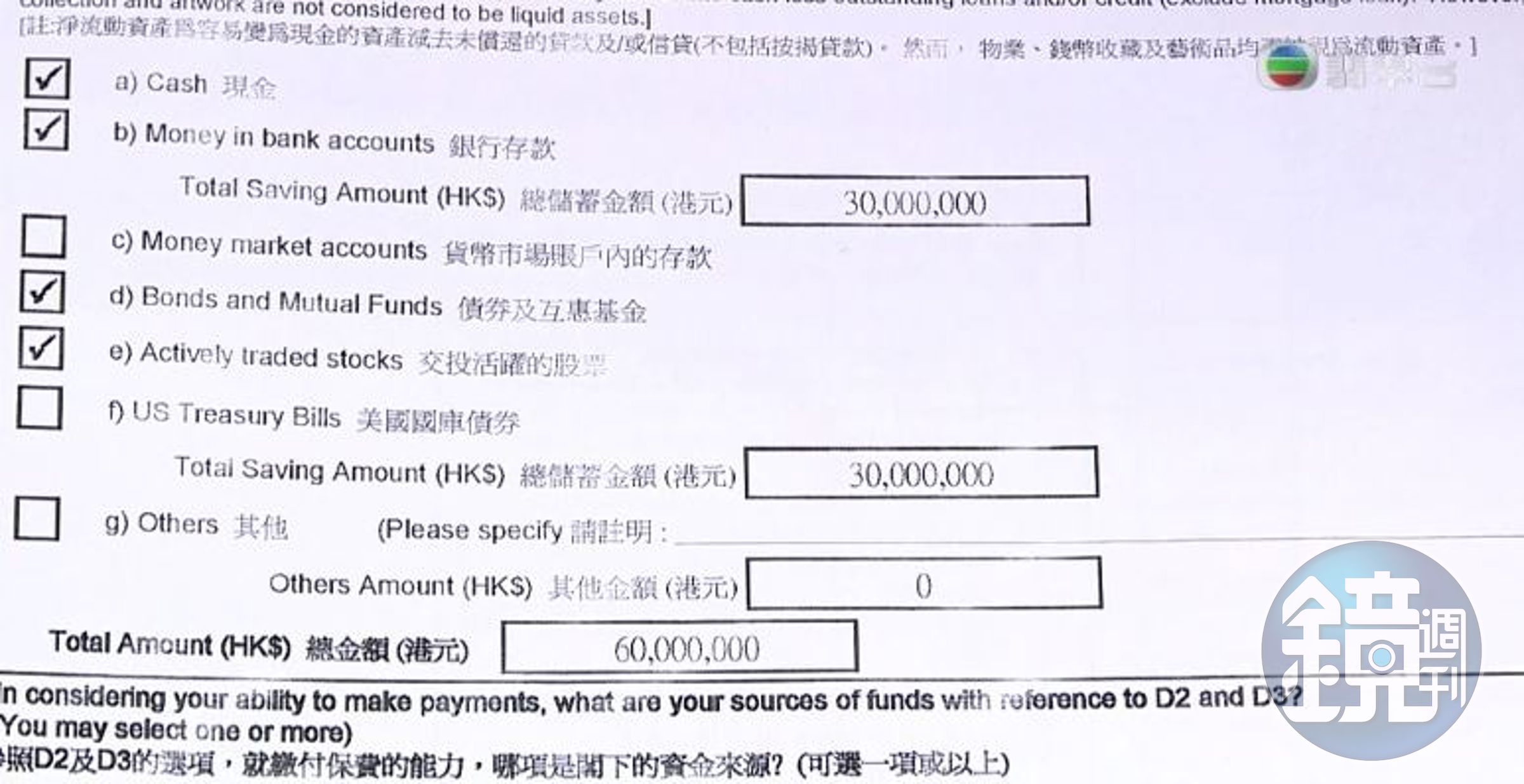 女星陳彥行淚訴，自己與母親被銀行主管騙簽保險單，且收費相當之驚人。（翻攝東網）