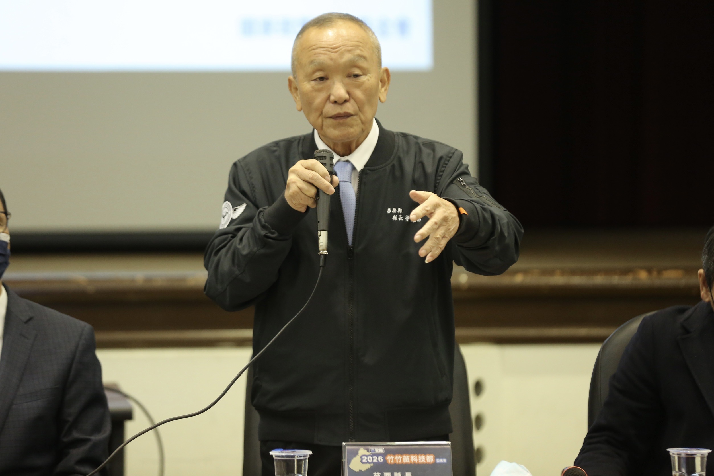 對於林智堅聲明不選，徐耀昌（圖）表示尊重。