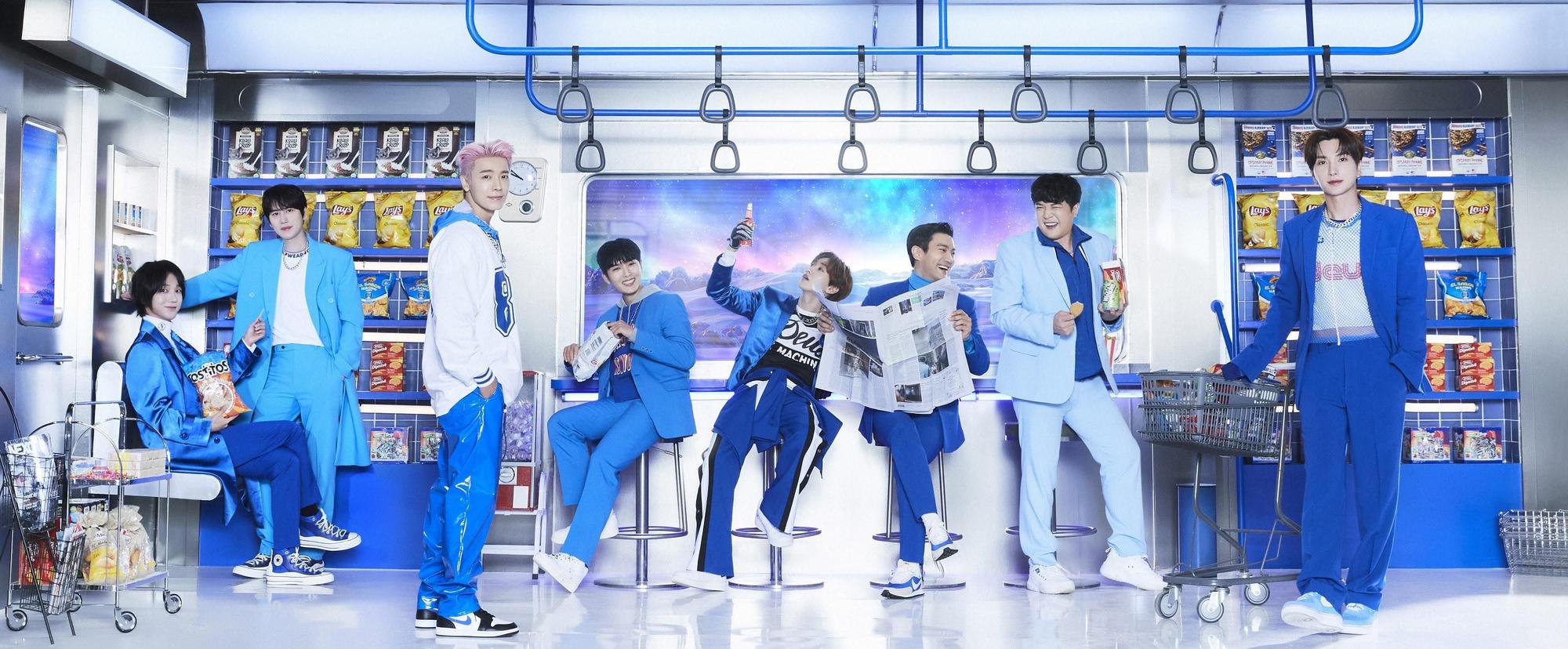 SUPER JUNIOR與東方神起久違推出合作新曲〈Magical〉。（avex Taiwan提供）