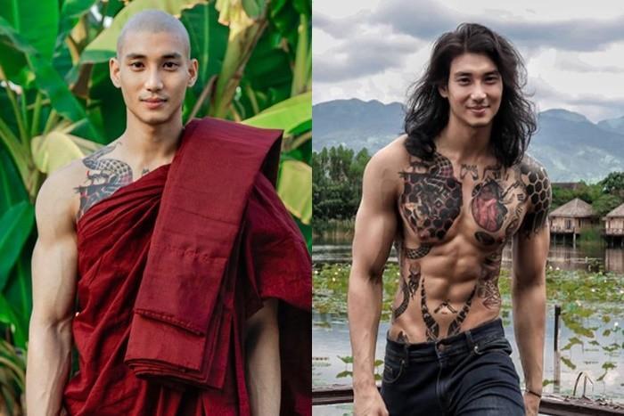 25歲的男模白因(Paing Takhon)遭緬甸政府判3年勞改。(翻攝Paing Takhon Facebook)