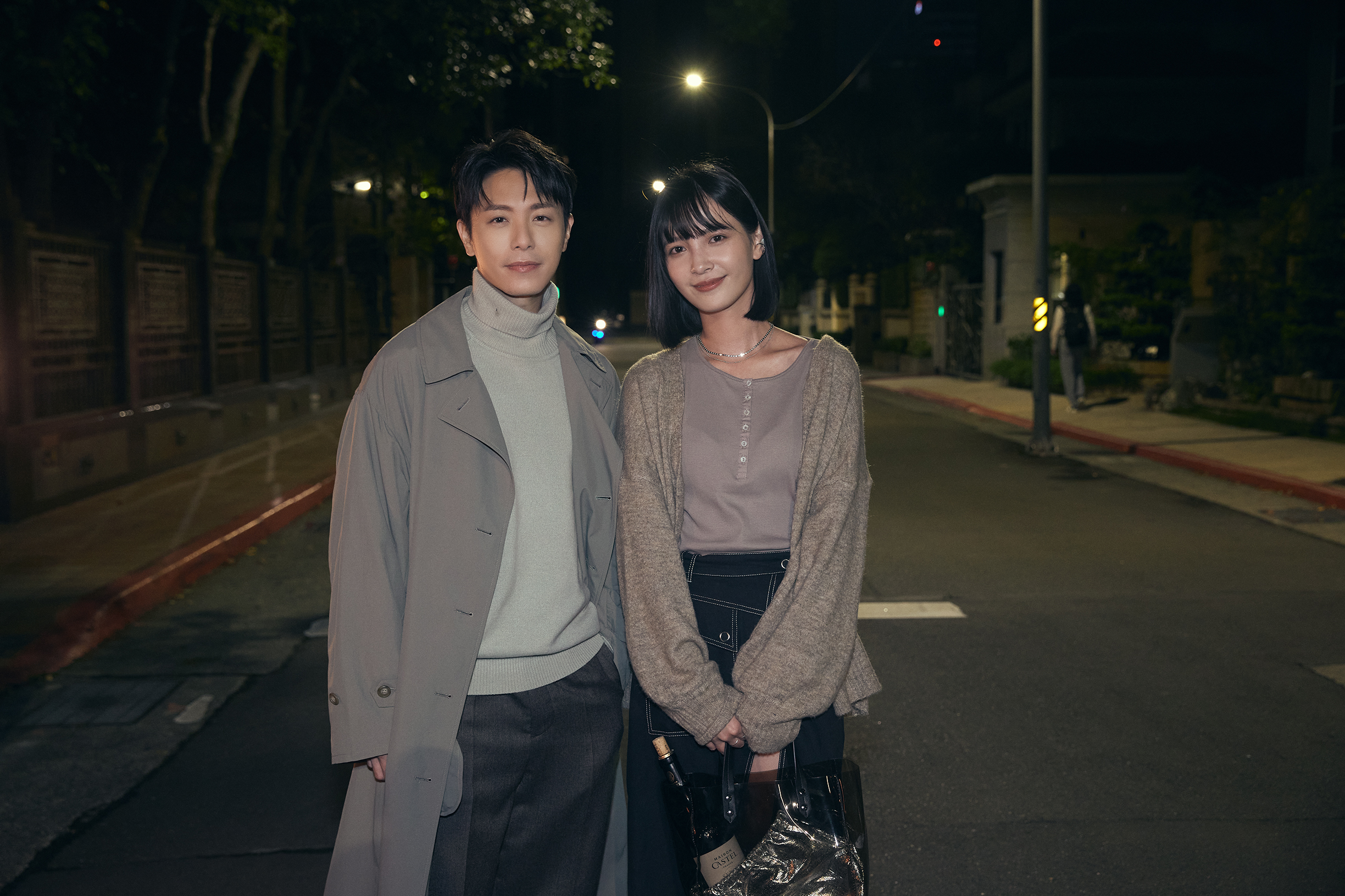 與新生代氣質女星吳子霏首次合作 對戲火花四射，韋禮安演技大躍進，感謝吳子霏帶戲。（The Orchard）