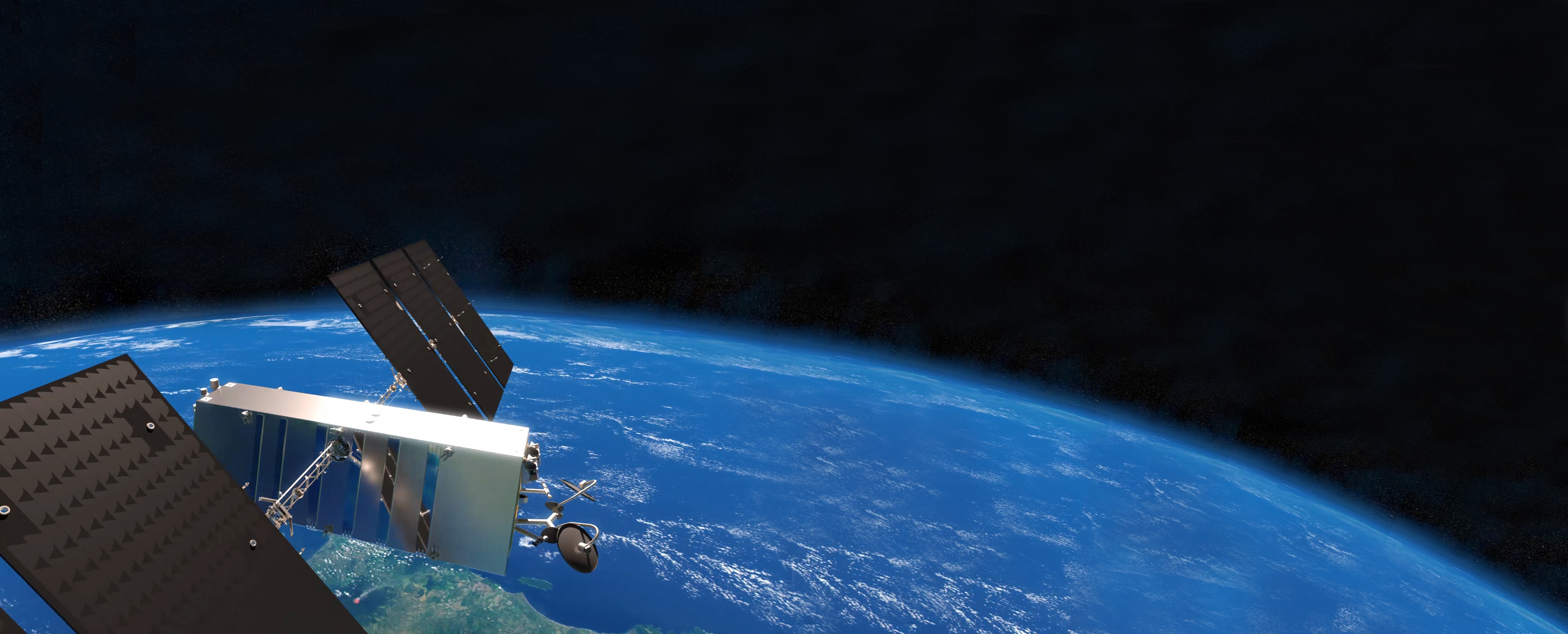 Telesat低軌道衛星。（愛爾康資料處理提供）