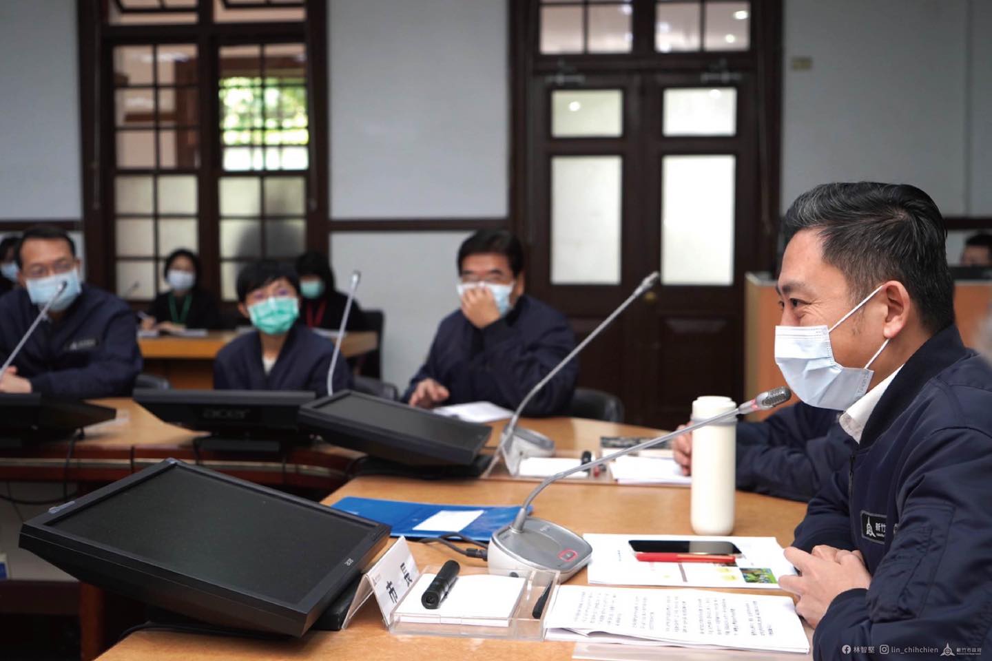 林智堅連兩日深夜發文闡述對大新竹合併的心聲。（翻攝自林智堅臉書）