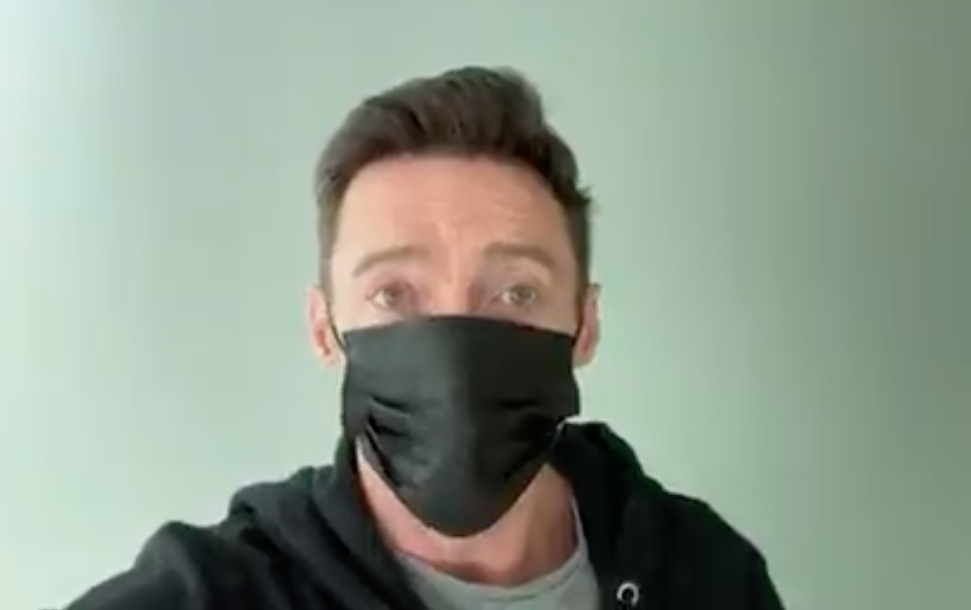 休傑克曼在推特上宣布自己確診新冠肺炎,讓百老匯再次因疫情蒙上陰影。(翻攝自Hugh Jackman官方推特)
