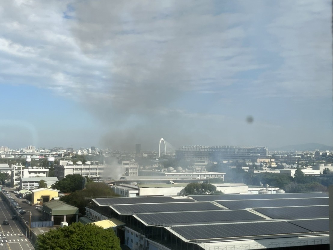 漢翔公司台中水湳工廠今（29日）上午10時許發生粉塵爆炸。