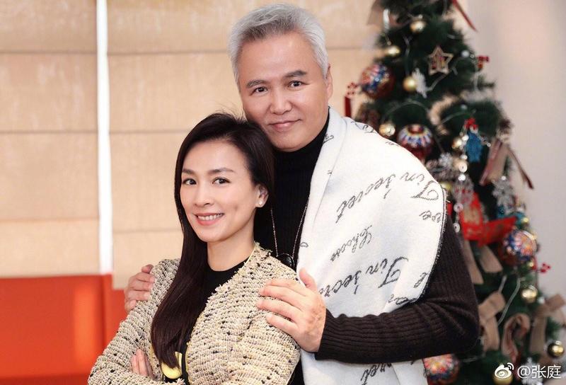 張庭、林瑞陽夫婦在中國經營的公司遭凍結26億元資金。（翻攝張庭微博）