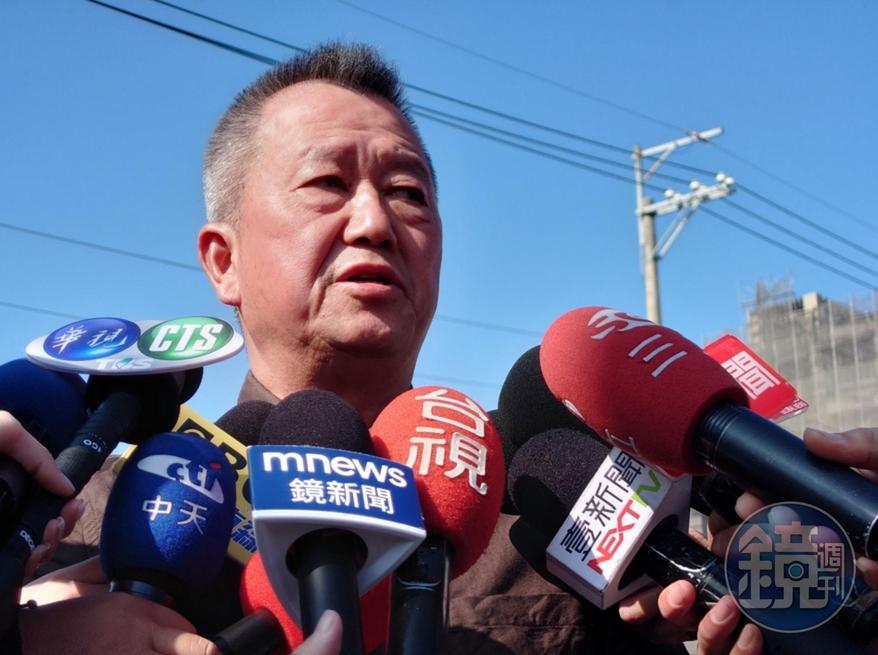 漢翔董事長胡開宏出面說明集塵器爆炸。