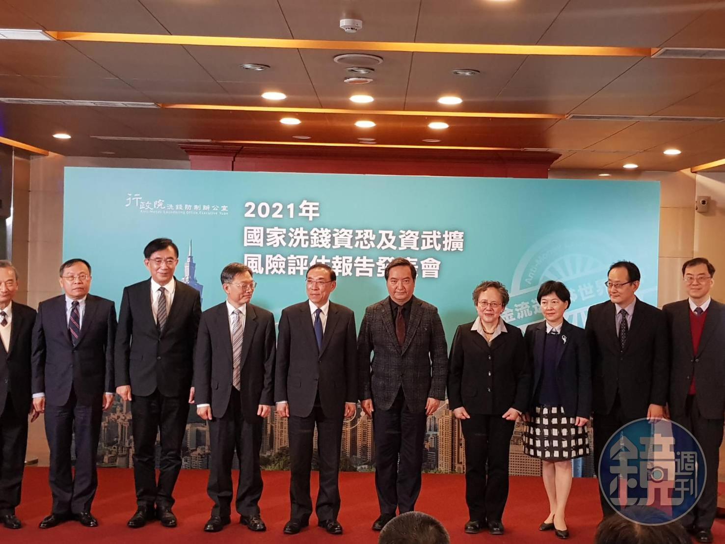 行政院洗錢防制辦公室統籌各公私部門，進行國家洗錢、資恐及資武擴風險評估，今天發表風險報告，備受矚目。