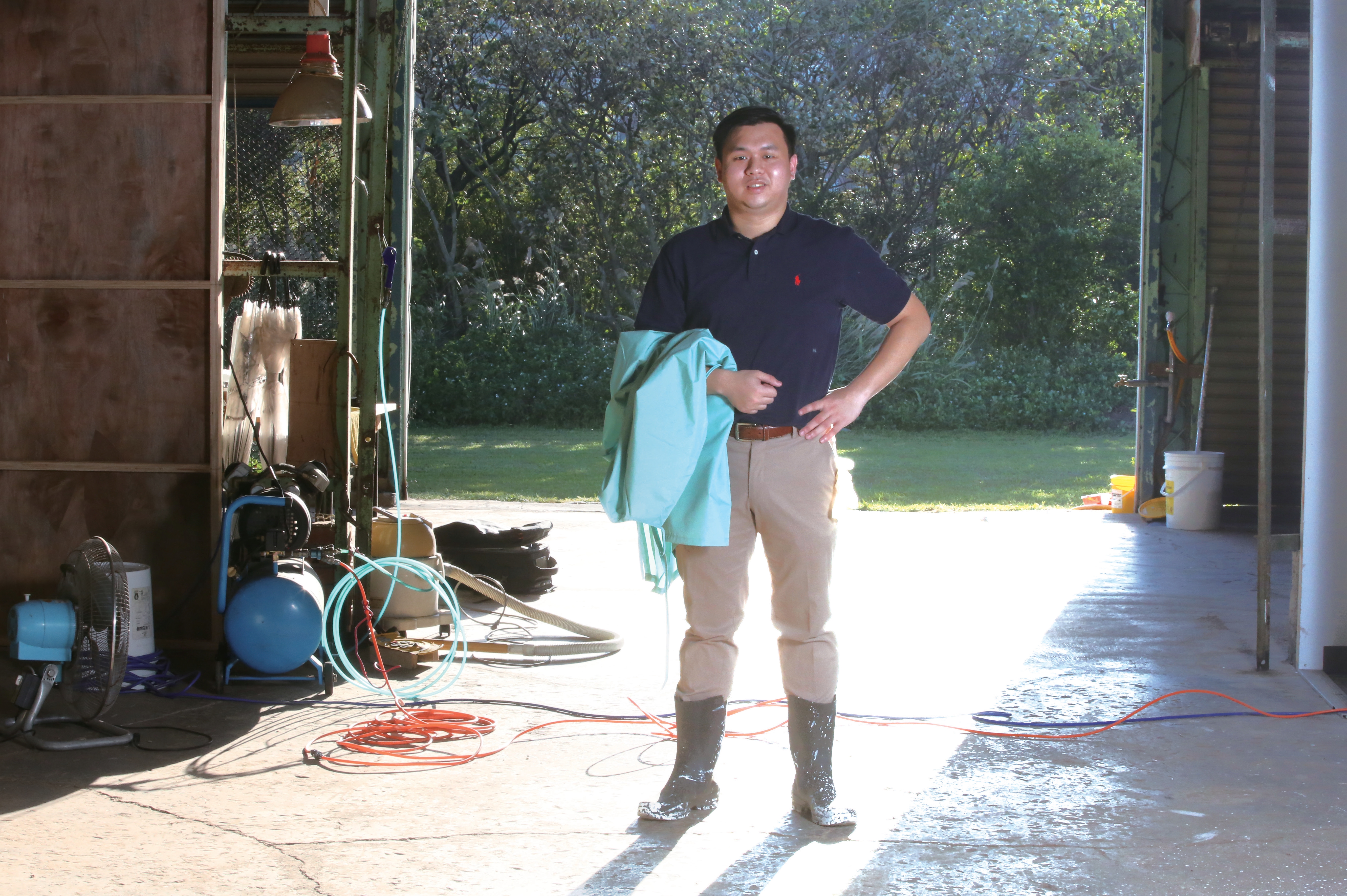 陳重宇創立巨獸綠色科技成為青創公司典範,期望吸引更多年輕人推廣環境永續事業。