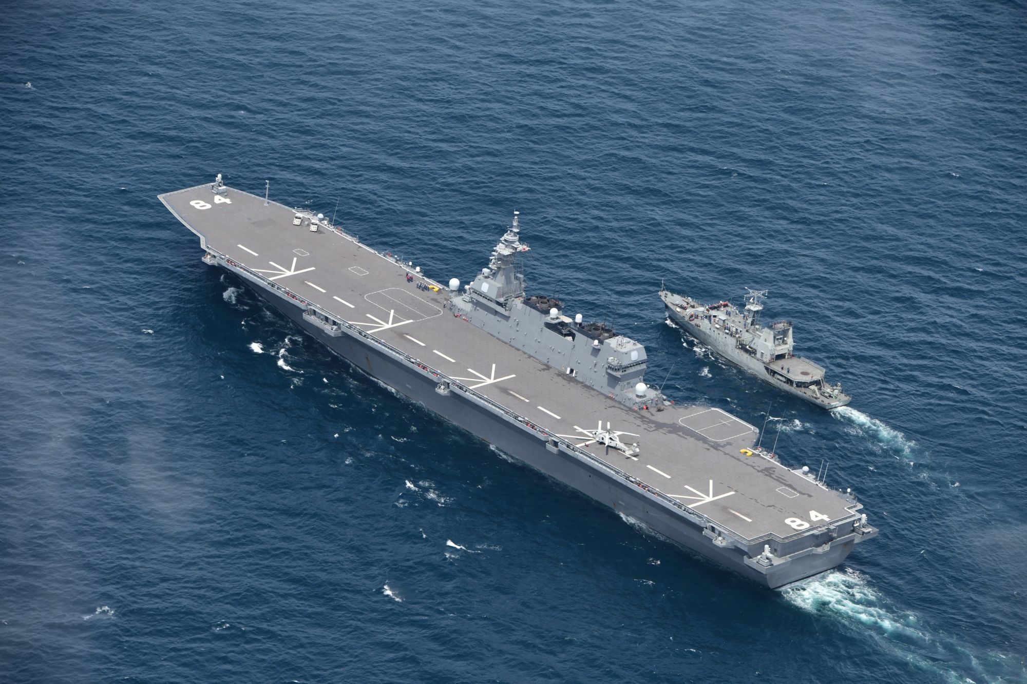 日本與澳洲政府正在檢討修改《日澳安全保障共同宣言》，強化抗中合作為重點。圖為日本上海自衛隊。（翻攝自日本海上自衛隊網站）