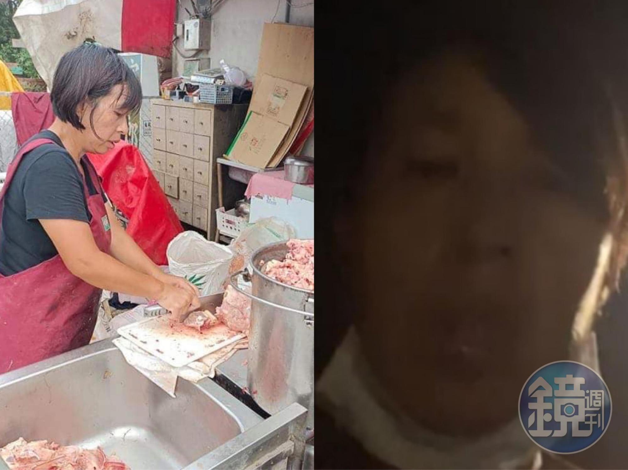 台南市狗園「快樂家族浪浪的窩」負責人白珮瑩，從事動物保護及收容約4年，爭議頗多。（讀者提供）