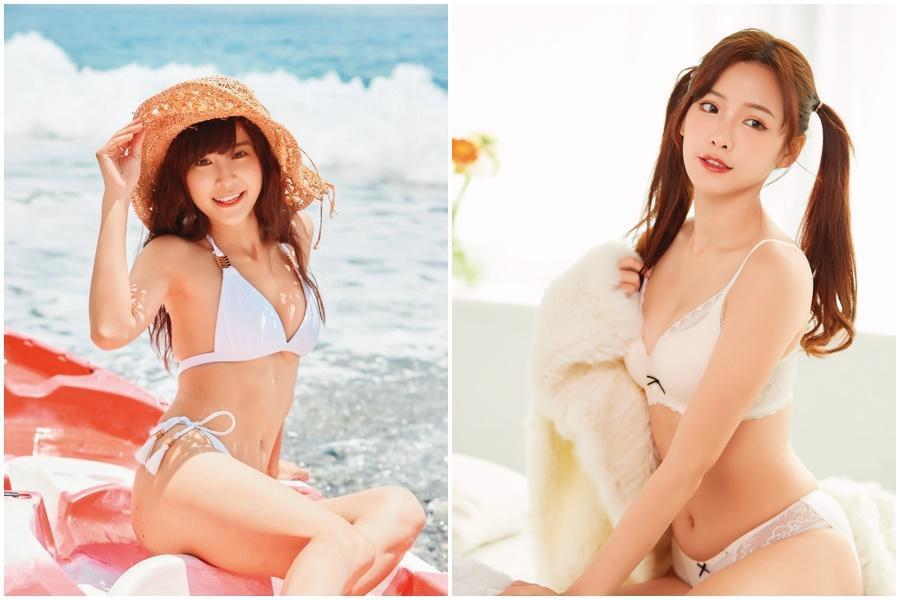 樂天女孩孟潔和菲菲推出寫真書《bestie閨蜜》,開放預購就占據各大排行榜。(尖端出版提供)